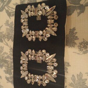 Tuckernuck Crystal Shoe Clips - Never Worn